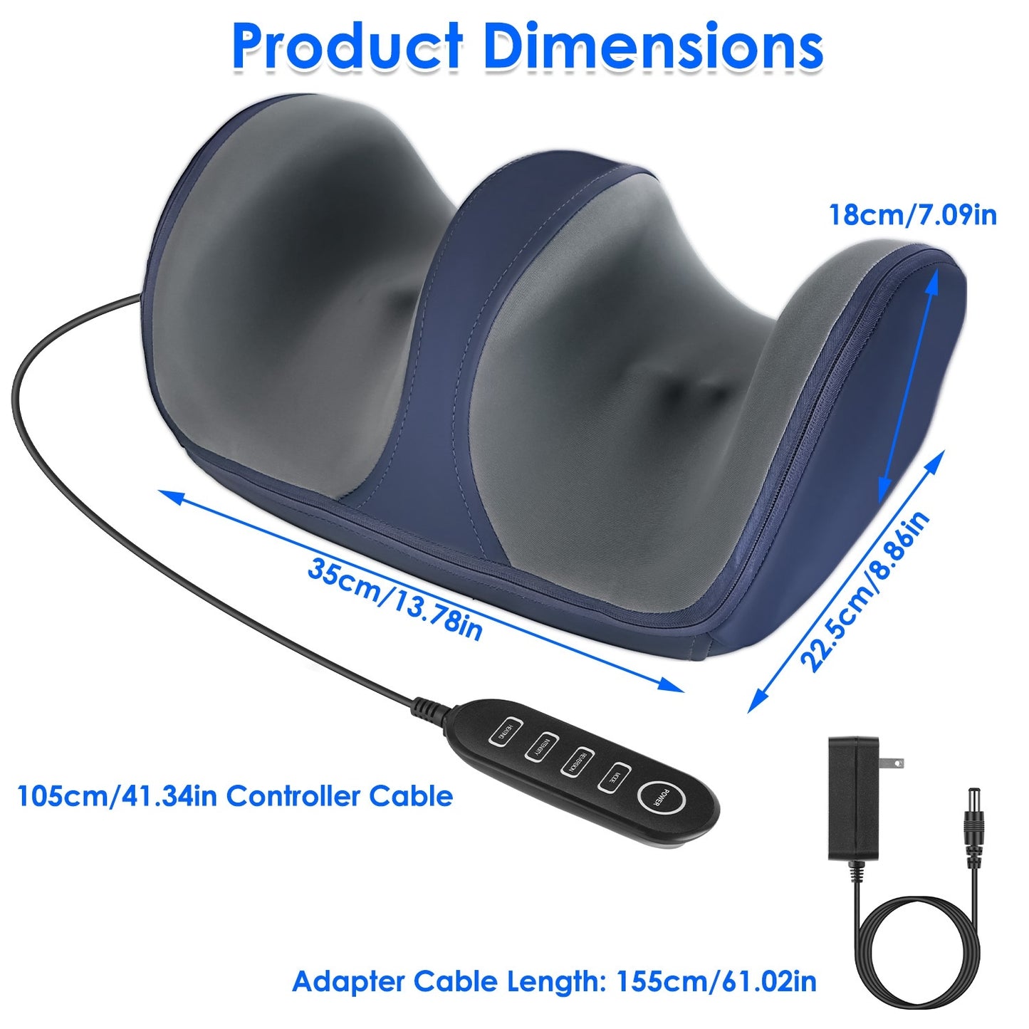 Smart Heated Foot Massager